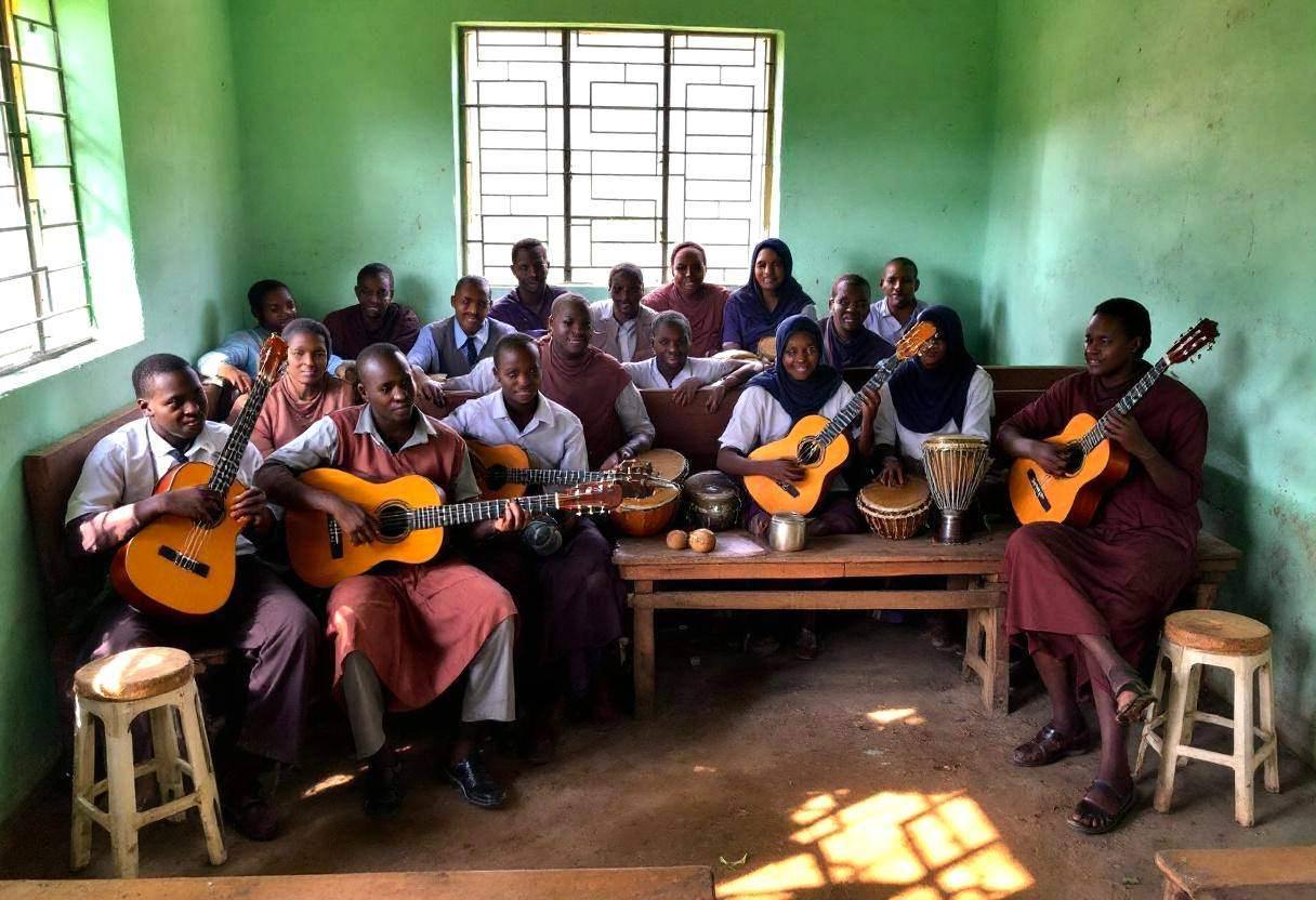 Traditional acoustic guitars