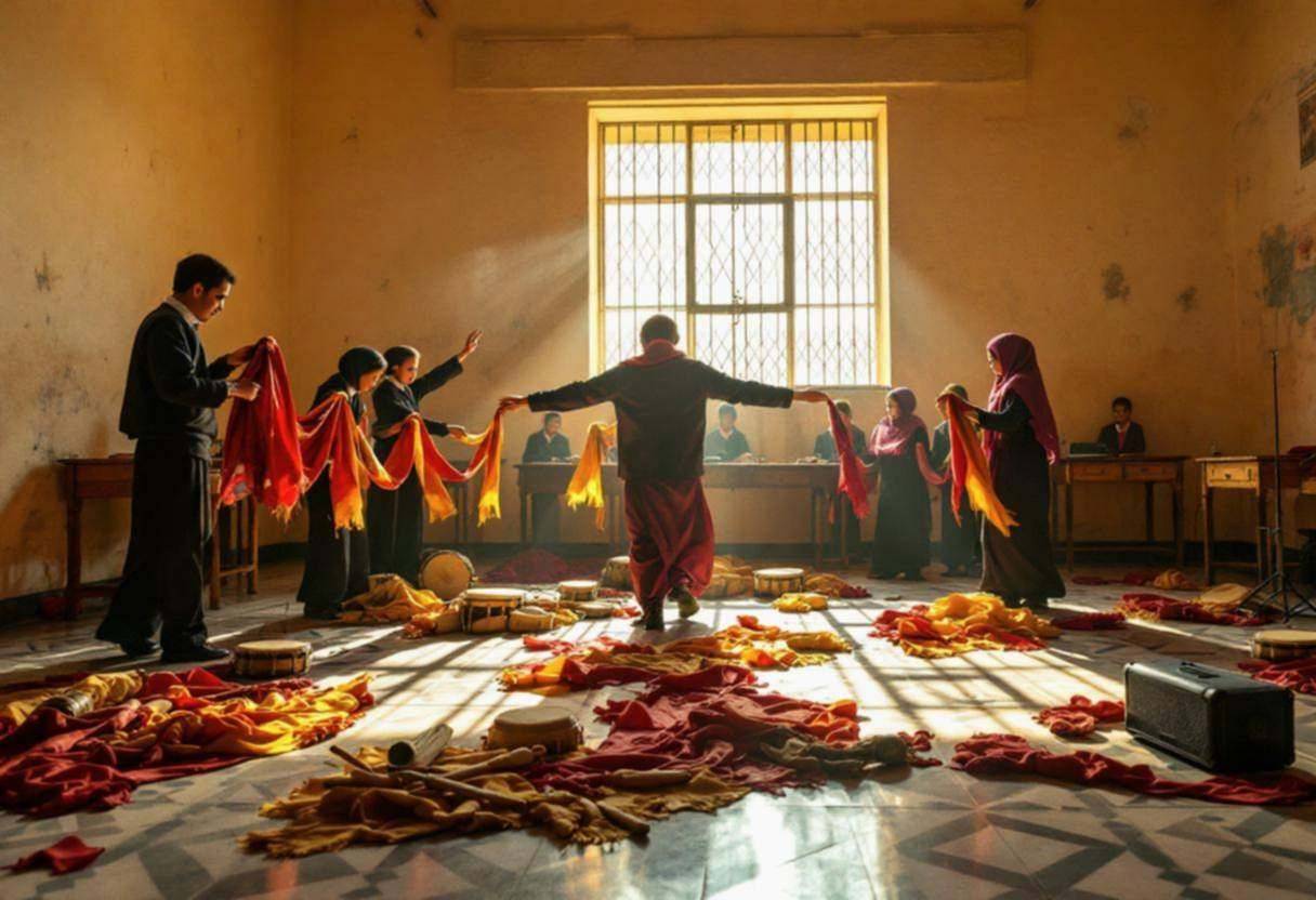 Dance scarves