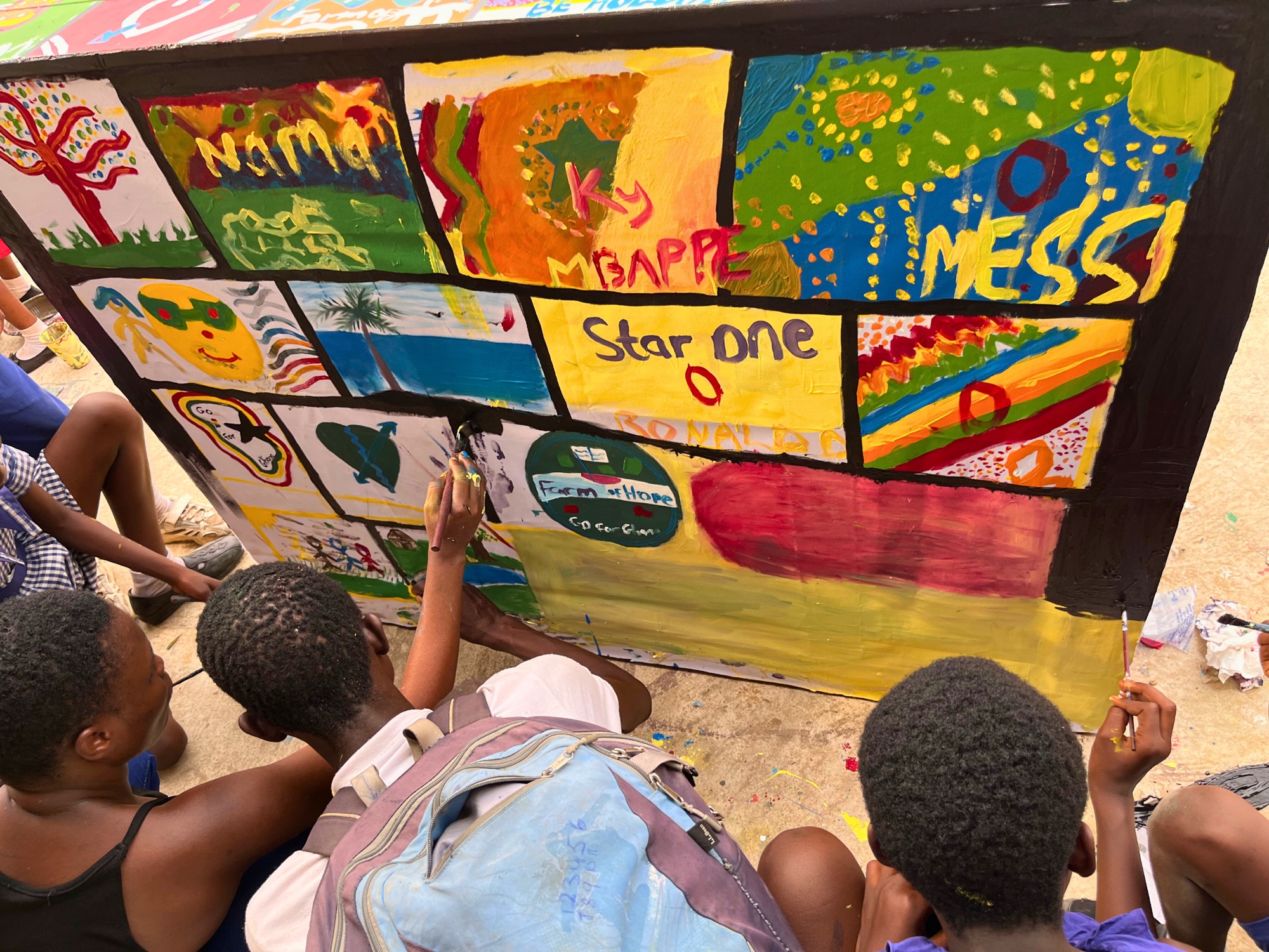 Sing for Hope lesson photo
